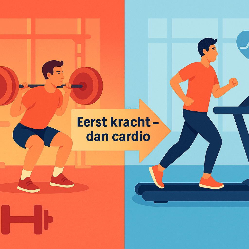 eerst-kracht­training-daarna-cardio